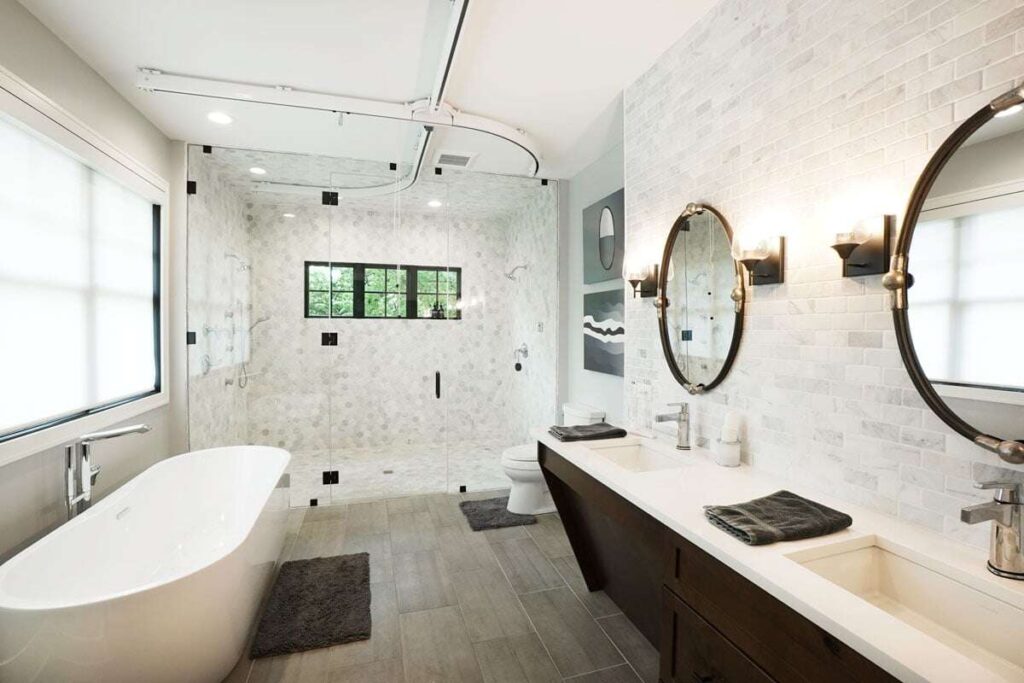 Finished Bathroom in riverside ca