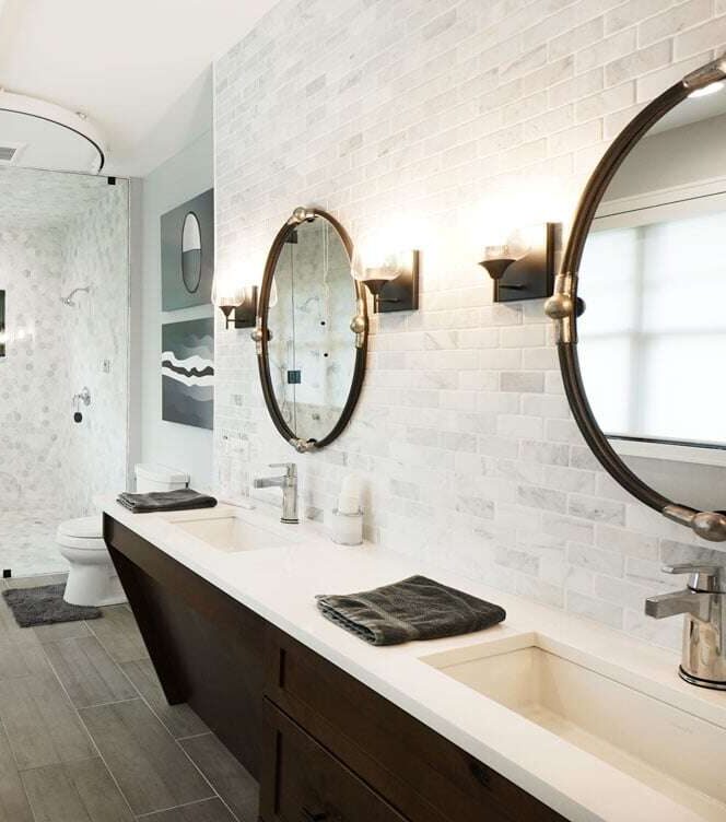 Finished Bathroom in riverside ca